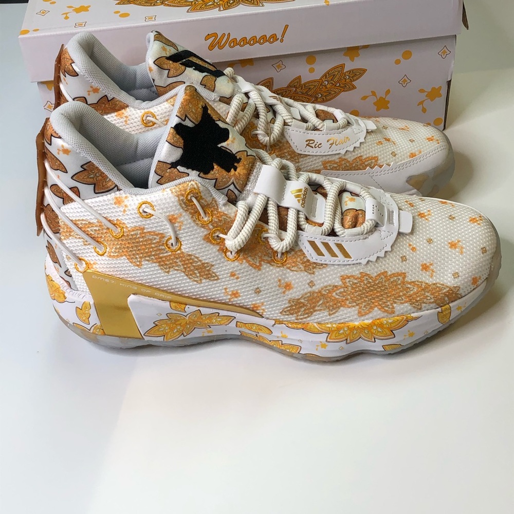 Adidas Ric Flair Nature Boy’s Basketball Shoes 8.5 - Picture 12 of 16